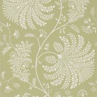 Mapperton Wallpaper - Garden Green/Cream