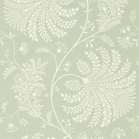 Sanderson Art of the Garden Wallpapers Mapperton Wallpaper - Sage/Cream - DART216341