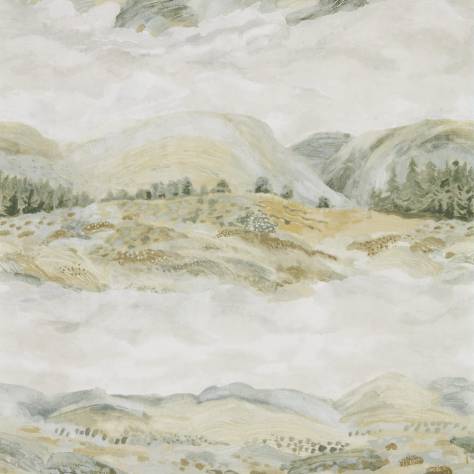 Sanderson Elysian Wallpapers Elysian Wallpaper - Sage Grey - DYSI216593