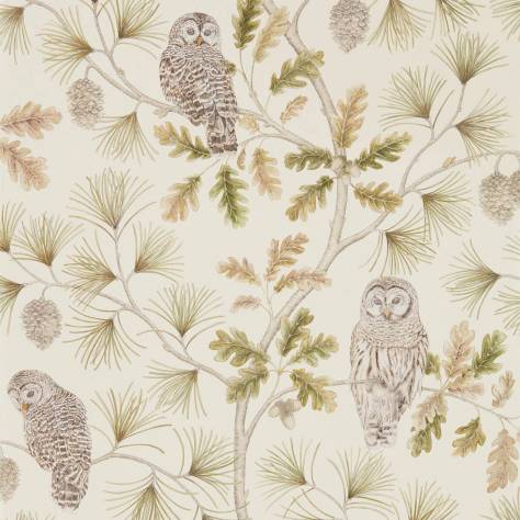 Sanderson Elysian Wallpapers Owlswick Wallpaper - Briarwood - DYSI216597