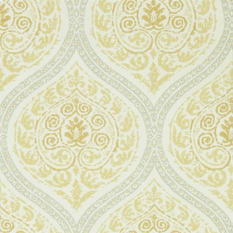 Sanderson Caspian Wallpapers Madurai Wallpaper - Lemon - DCPW216756