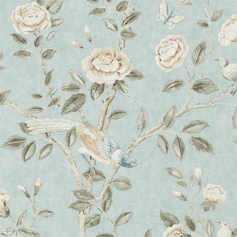 Sanderson Caspian Wallpapers Andhara Wallpaper - Dove / Cream - DCPW216797
