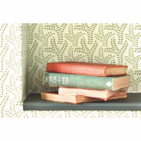 Sanderson Littlemore Wallpapers Witney Daisy Wallpaper - Lagoon - DLMW216873