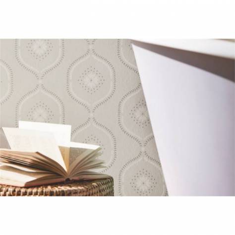 Sanderson Littlemore Wallpapers Fencott Wallpaper - Cream - DLMW216896