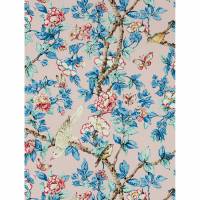Caverley Wallpaper - Rose/French Blue