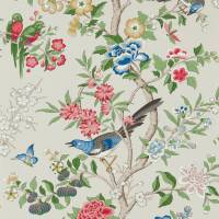 Chinoiserie Hall Wallpaper - Linen/Chintz