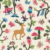 Forest of Dean Wallpaper - Mulberry/Multi
