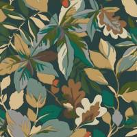 Robins Wood Wallpaper - Forest Green/Sap Green