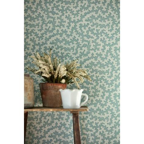 Sanderson Arboretum Wallpapers Truffle Wallpaper - Indigo - DABW217239