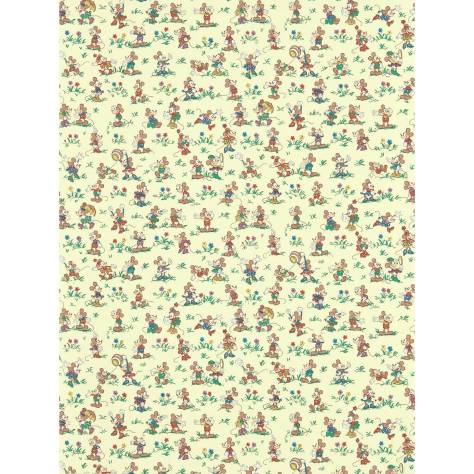 Sanderson Disney Home x Sanderson Wallpapers Mickey & Minnie Wallpaper - Rhubarb & Custard - DDIW217262