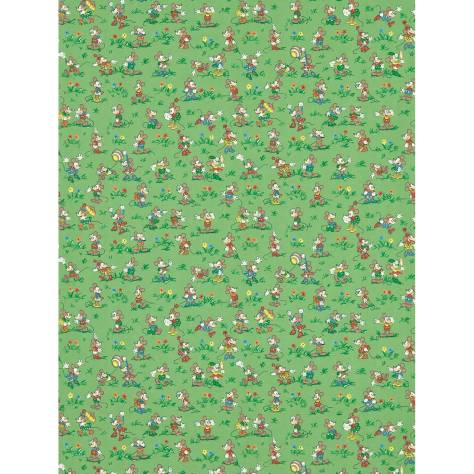 Sanderson Disney Home x Sanderson Wallpapers Mickey & Minnie Wallpaper - Gumball Green - DDIW217265