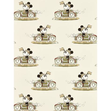 Sanderson Disney Home x Sanderson Wallpapers Minnie on the Move Wallpaper - Babyccino - DDIW217270