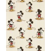 Mickey Stripe Wallpaper - Peanut