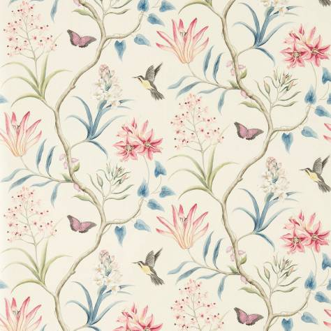 Sanderson Voyage of Discovery Wallpapers Clementine Wallpaper - Indienne - DVOY213387
