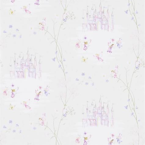 Sanderson Abracazoo Fabrics & Wallpapers Fairy Castle Wallpaper - Vanilla - DLIT214047