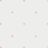 Polka Wallpaper - Pink/Cream