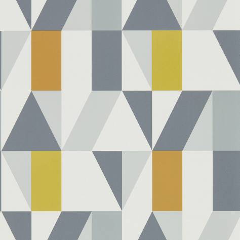 Scion Nuevo Wallpapers Nuevo Wallpaper - Dandelion/Charcoal/Brick - NNUE111832