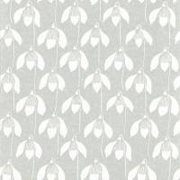 Snowdrop Wallpaper - Pewter
