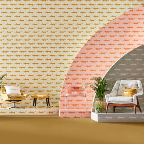 Scion Midi Fox Wallpapers Midi Fox Wallpaper - Milkshake/Rose - NHAP112816