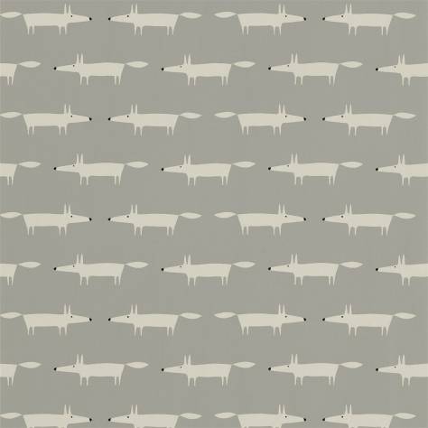 Scion Spirit & Soul Wallpapers Little Fox Wallpaper - Silver - NSWA110838