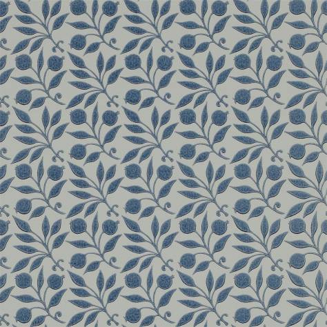 William Morris & Co Archive III Wallpapers Rosehip Wallpaper - Indigo - DM3W214711