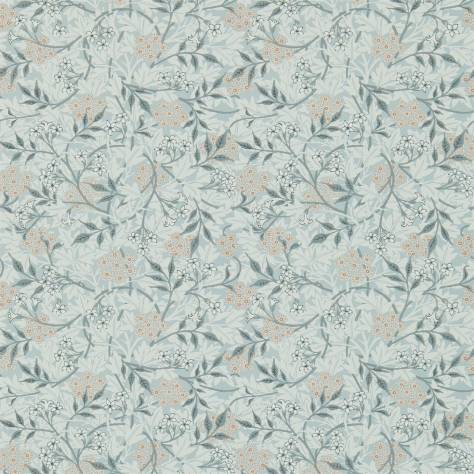William Morris & Co Archive III Wallpapers Jasmine Wallpaper - Silver/Charcoal - DM3W214726