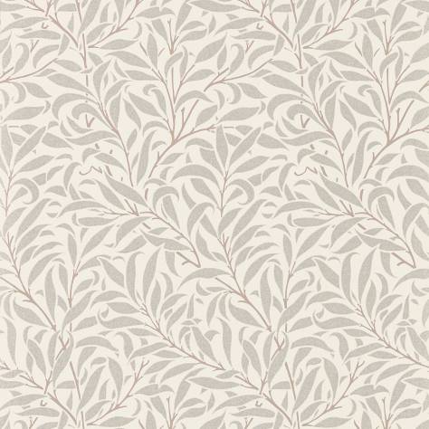 William Morris & Co Pure Morris Wallpapers Pure Willow Bough Wallpaper - Ecru/Silver - DMPU216023