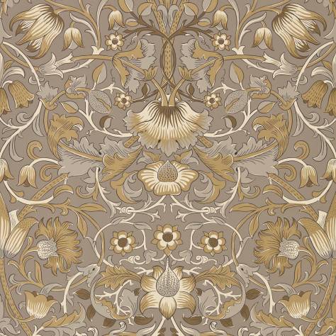 William Morris & Co Pure Morris Wallpapers Pure Lodden Wallpaper - Taupe/Gold - DMPU216028