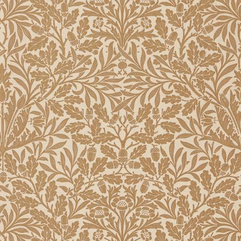 William Morris & Co Pure Morris Wallpapers Pure Acorn Wallpaper - Gilver/Copper - DMPU216041