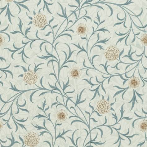 William Morris & Co Archive Wallpapers Scroll Wallpaper - Loden/Slate - DM6P210362