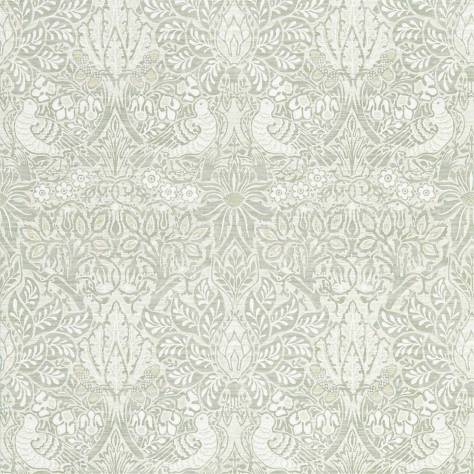 William Morris & Co Pure Morris North Wallpapers Pure Dove & Rose Wallpaper - Grey Blue - DMPN216522