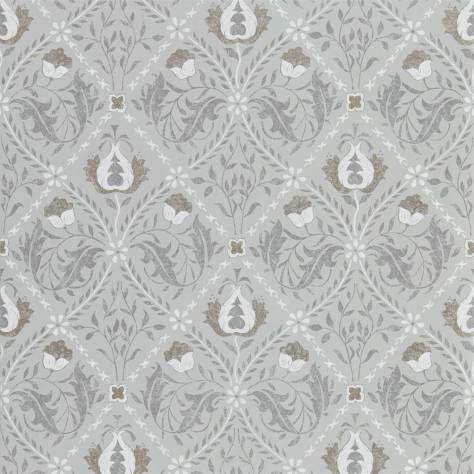 William Morris & Co Pure Morris North Wallpapers Pure Trellis Wallpaper - Lightish Grey - DMPN216528