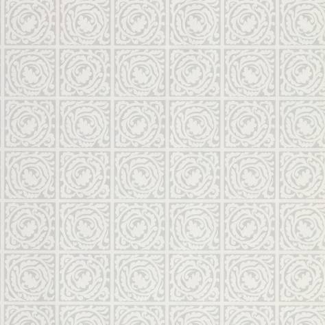 William Morris & Co Pure Morris North Wallpapers Pure Scroll Wallpaper - Lightish Grey - DMPN216544