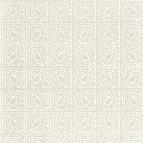 William Morris & Co Pure Morris North Wallpapers Pure Scroll Wallpaper - White Clover - DMPN216545