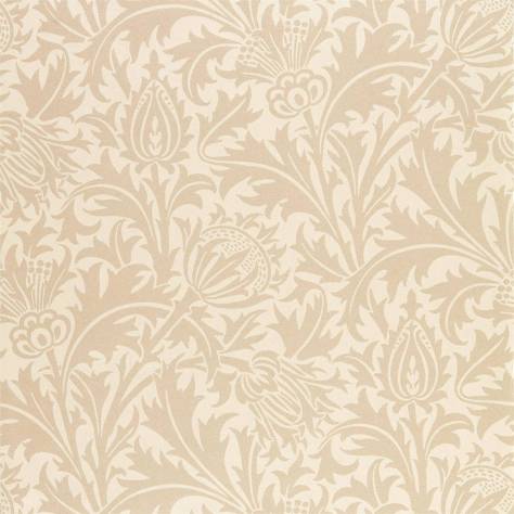 William Morris & Co Pure Morris North Wallpapers Pure Thistle Wallpaper - Linen - DMPN216552