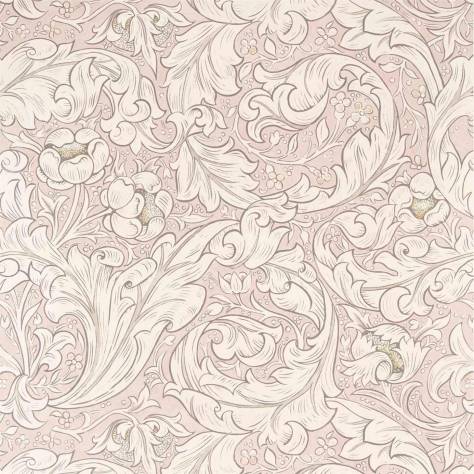 William Morris & Co Pure Morris North Wallpapers Pure Batchelors Button Wallpaper - Faded Sea Pink - DMPN216553
