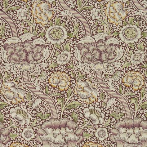 William Morris & Co Archive IV The Collector Wallpapers Wandle Wallpaper - Wine / Saffron - DMA4216424