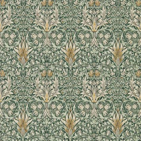William Morris & Co Archive IV The Collector Wallpapers Snakeshead Wallpaper - Forest / Thyme - DMA4216427