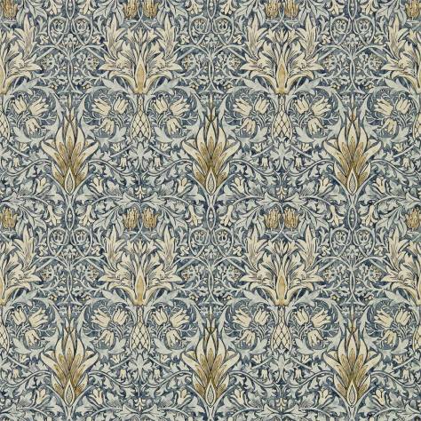 William Morris & Co Archive IV The Collector Wallpapers Snakeshead Wallpaper - Indigo / Cumin - DMA4216428