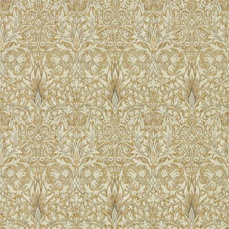 William Morris & Co Archive IV The Collector Wallpapers Snakeshead Wallpaper - Gold / Linen - DMA4216429