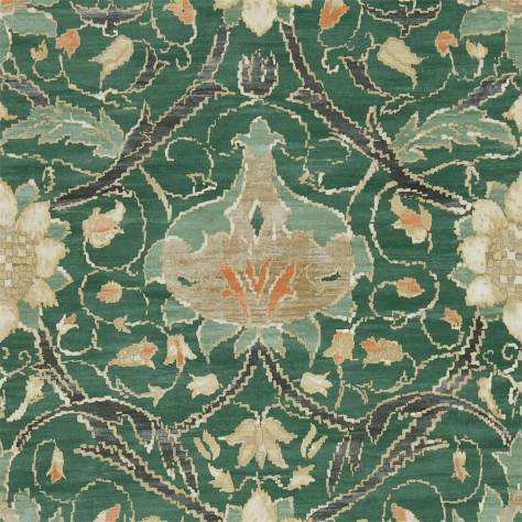 William Morris & Co Archive IV The Collector Wallpapers Montreal Wallpaper - Forest / Teal - DMA4216432