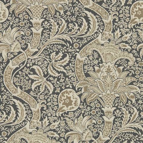 William Morris & Co Archive IV The Collector Wallpapers Indian Wallpaper - Charcoal / Nickel - DMA4216445