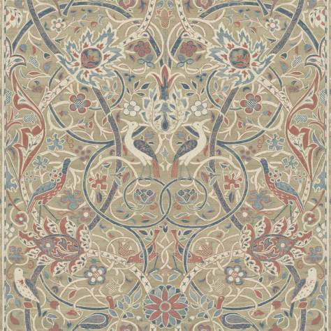 William Morris & Co Archive IV The Collector Wallpapers Bullerswood Wallpaper - Spice / Manilla - DMA4216446