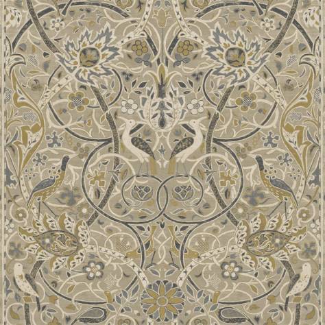 William Morris & Co Archive IV The Collector Wallpapers Bullerswood Wallpaper - Stone / Mustard - DMA4216447