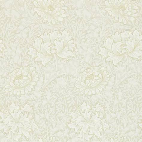 William Morris & Co The Craftsman Wallpapers Chrysanthemum Wallpaper - Chalk - DMCR216457