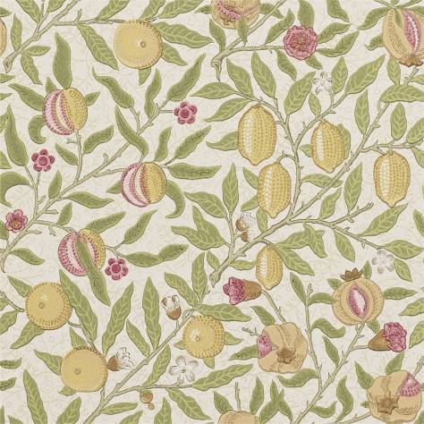 William Morris & Co The Craftsman Wallpapers Fruit Wallpaper - Limestone / Artichoke - DMCR216459