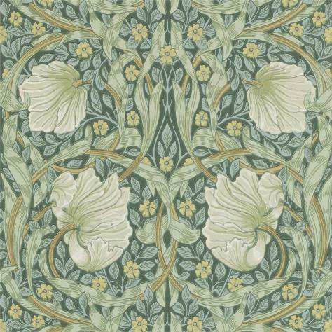 William Morris & Co The Craftsman Wallpapers Pimpernel Wallpaper - Privet / Slate - DMCR216472