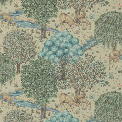 William Morris & Co The Craftsman Wallpapers The Brook Wallpaper - Linen - DMCR216478