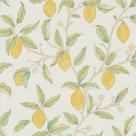 William Morris & Co Archive V Melsetter Wallpapers Lemon Tree Wallpaper - Bay Leaf - DMSW216672