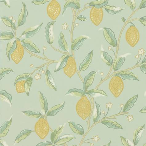 William Morris & Co Archive V Melsetter Wallpapers Lemon Tree Wallpaper - Sage - DMSW216673